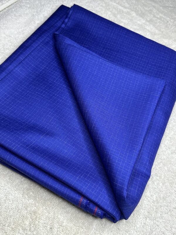 Blue Subtle Stripped Fabric (4 Yards)