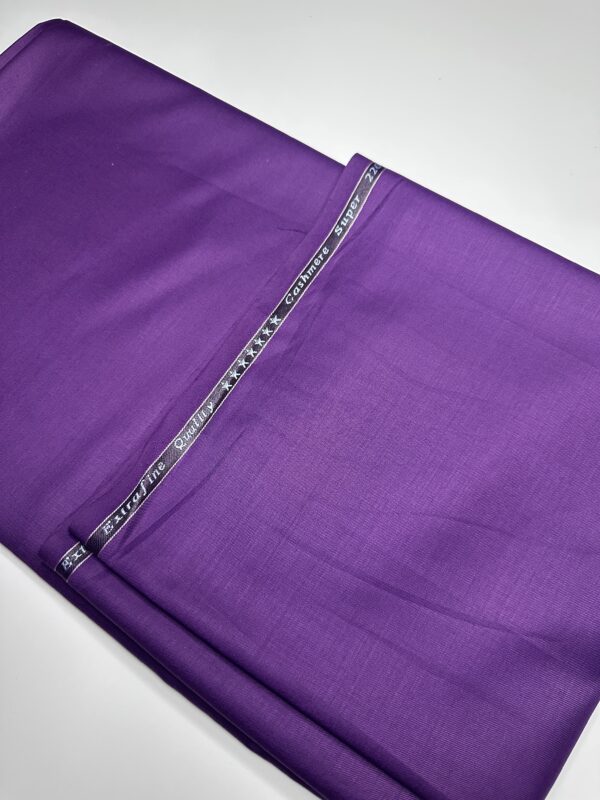 Purple Cashmere 220's Super Wool (4 Yards)